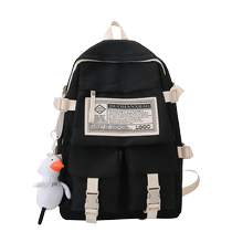 2024 New School Bags for Girls Junior High School College Students Backpacks for Primary School Students Large Capacity Backpacks for Boys and Girls High School Students