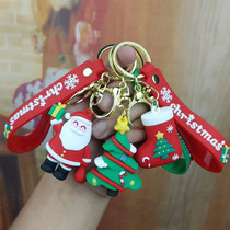 Nouveau Père Noël Boucle clé paparazzi Paparazzi Cerf Arbre de Noël Diy Snowman Sac à chaîne de clés Petits accessoires