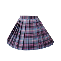 Girls princess skirt jk uniform girls short skirt summer suit plaid skirt pleated skirt primary school student skirt
