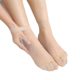 Short Stockings for Women in Summer, Invisible Flesh-Colored Ultra-Thin Socks, Wear-Resistant and Anti-Snagging Mid-Length Summer Transparent Crystal Stockings