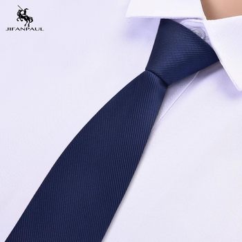 Blue Tie for Men, No Need to Tie, Formal Business Zipper Style, Easy to Wear for Lazy People, Suitable for Work, Easy to Pull On, Wedding Shirt Suit