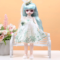 New 30cm musical exquisite Barbie doll suit with changeable clothes and adjustable cute simulation princess toy