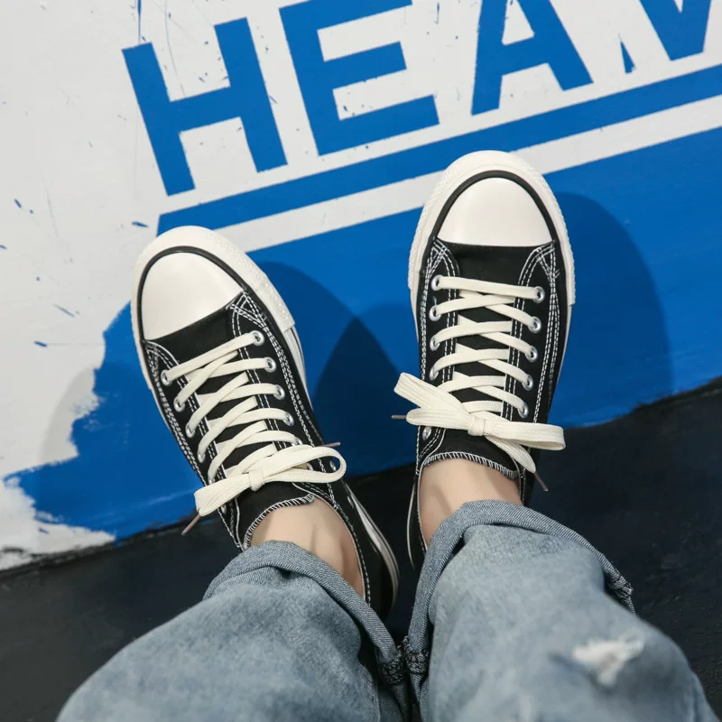 Летняя дышащая трендовая универсальная белая низкая обувь, для возлюбленного