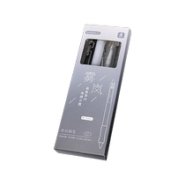 Retractable hand-pressed push-type pen ins style student practice calligraphy special replaceable ink bag pen high appearance