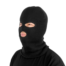 Winter warm hood for men plus velvet motorcycle black hat winter facekini wind and cold riding mask full face