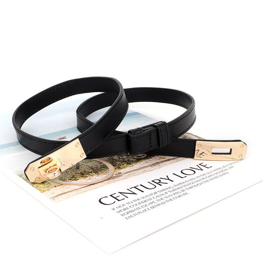 Versatile Women's Thin Belt 2025 New Style Waist Cincher Decorative Suit Belt for Dresses and Jeans with Waist Chain