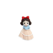 Internet celebrity popular princess mini plaster doll coloring toys wholesale graffiti childrens painted white embryo stall diy