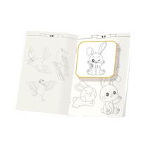 Cartoon simple drawings childrens line drawings copying hand-drawing books line drafts drawings line drawings entry-level pen drawings and coloring