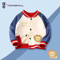 Childrens Spring and Autumn Jackets 2024 Autumn Clothes Baby Boys Baseball Uniforms Sweaters Boys Girls Jackets Cardigan Tops Clothes