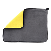 Coral velvet towel thickened double-sided car glass rag multi-functional kitchen household cleaning towel absorbs water and does not shed lint