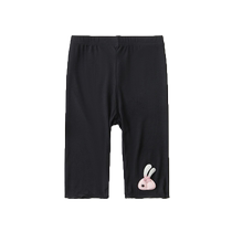 Girls quarter pants Modal childrens leggings safety pants anti-exposure summer thin versatile outer leggings