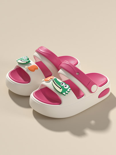 儿童凉鞋男童夏款2025新款防滑沙滩鞋外穿软底男孩拖鞋两穿中大童