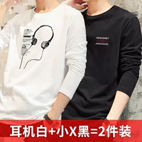 Гарнитура белая+маленький x черный