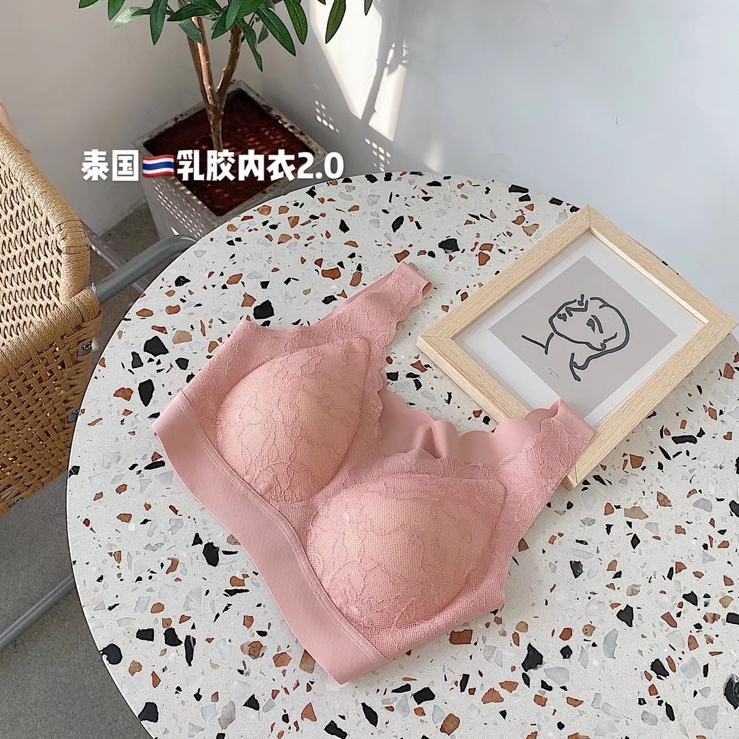 Yue Qiao thơ Thái mủ lót 2.0 cho thấy ngực ren thu thập được đánh dấu chống võng tiểu breastt vest nữ.