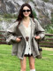 Early Spring High-End Korean Style British Trench Coat for Women 2026 New Popular Spring Loose Workwear Long-Sleeved Short Jacket