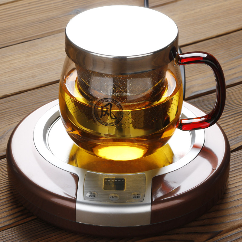 Intelligent thermostatic treasure Milk heater Electric cup warmer Glass teapot pad base Heating cup mat Tea seat thermostat