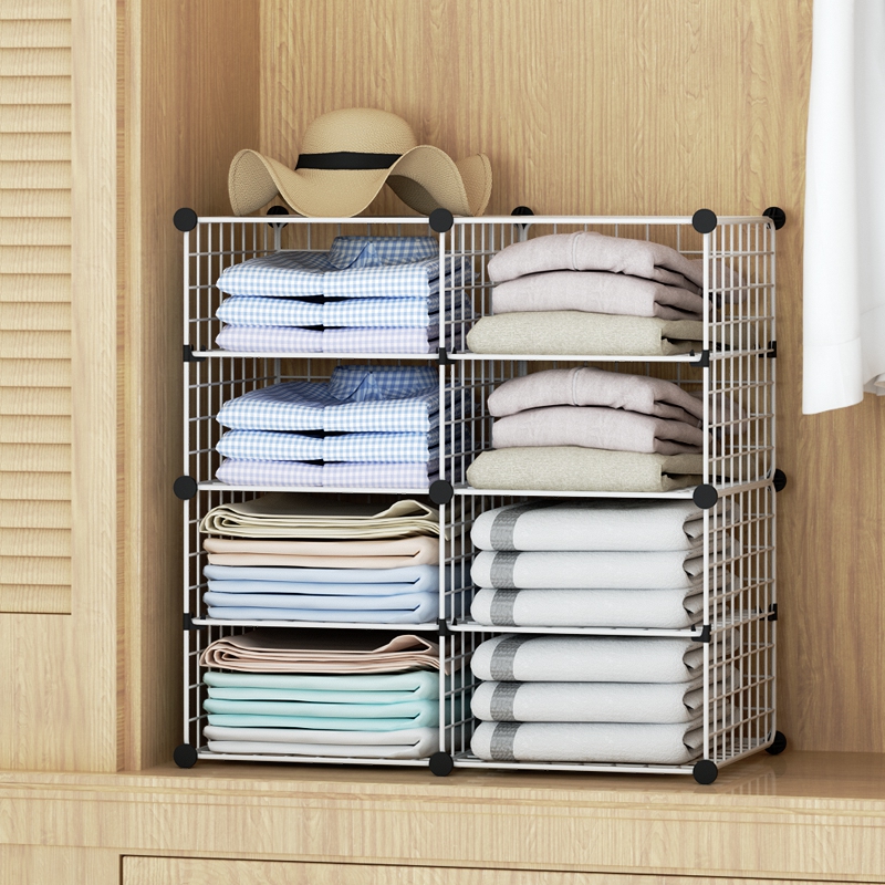 Clothing integral cabinet containing deviner Divide Plate Free Combined Partition Boards Partition plate cabinets Stratified Racks inside