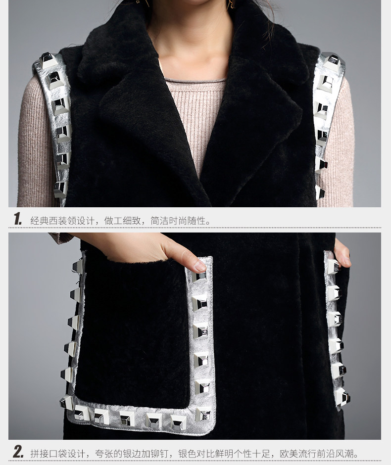 Manteau de fourrure femme - Ref 3172834 Image 24