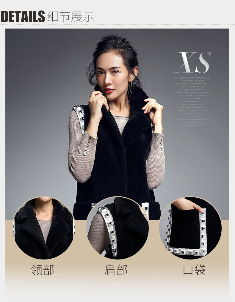 Manteau de fourrure femme - Ref 3172834 Image 23