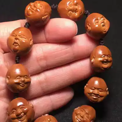 Olive core hundred state life hand string olive core fat man hundred state olive core hand string olive nuclear carving hand