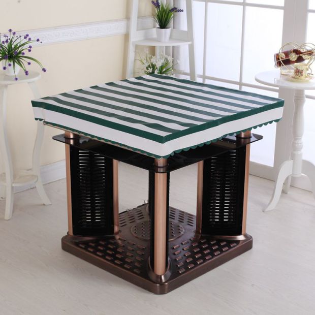 PU leather table cover fire frame leather cover Electric heating furnace Electric oven fire quilt leather cover Leather desktop Mahjong table leather cover