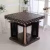 PU leather table cover fire frame leather cover Electric heating furnace electric oven fire quilt leather cover Leather desktop Mahjong table leather cover