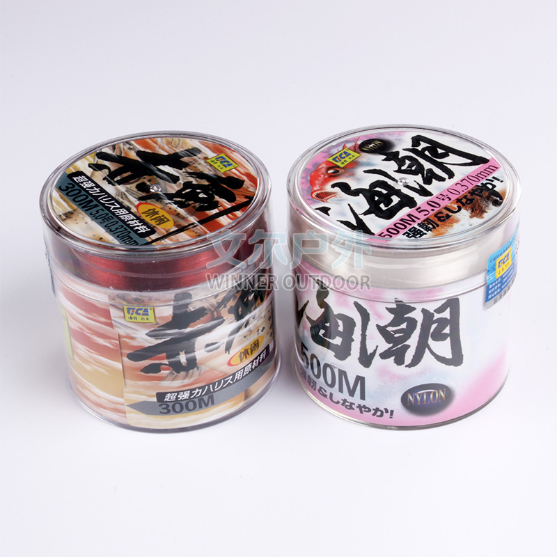 Dijia Hai Tide 500 meters Red Sword 300 Mi Nylon Line Rocky Fishing Line Sea Rod Line Soft Wear Fishing Line