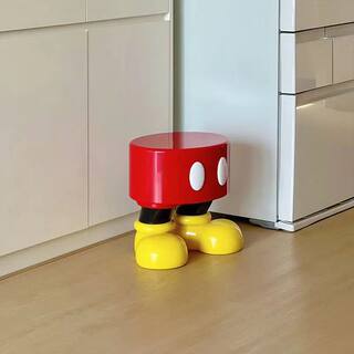 米奇小矮凳卡通可爱家用门口换鞋小凳子山姆同款儿童卧室装饰礼物