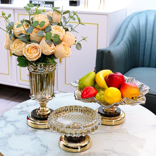 Современная пепельница из хрустального стекла, креативная, стильная, модная, в американском стиле лёгкой роскоши, большого размера, подходит для украшения журнального столика в гостиной.