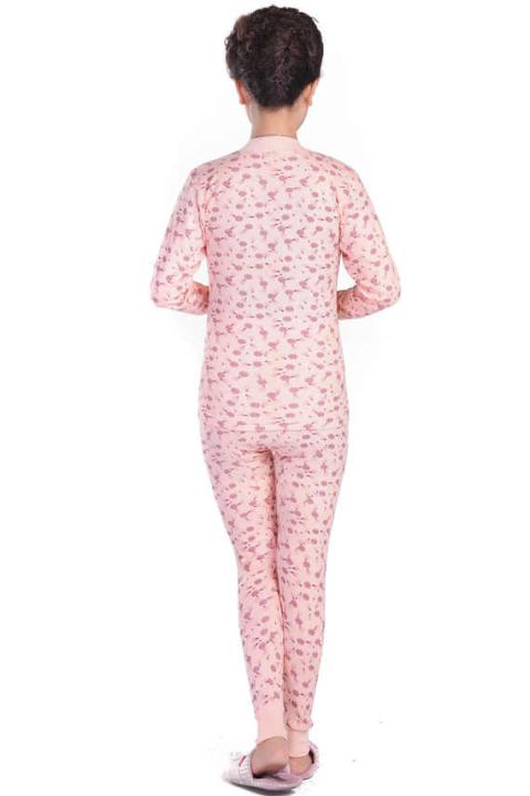 Áo len nữ mùa thu Qiuyi trung niên cotton nhiệt đồ lót mẹ tải người lớn kích thước lớn cổ áo len cotton quần áo ấm nữ