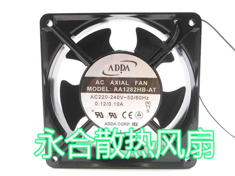 ADDA AC AXIAL FAN AA1282HB-AT 220 220V 0 12A 0 10A cooling fan