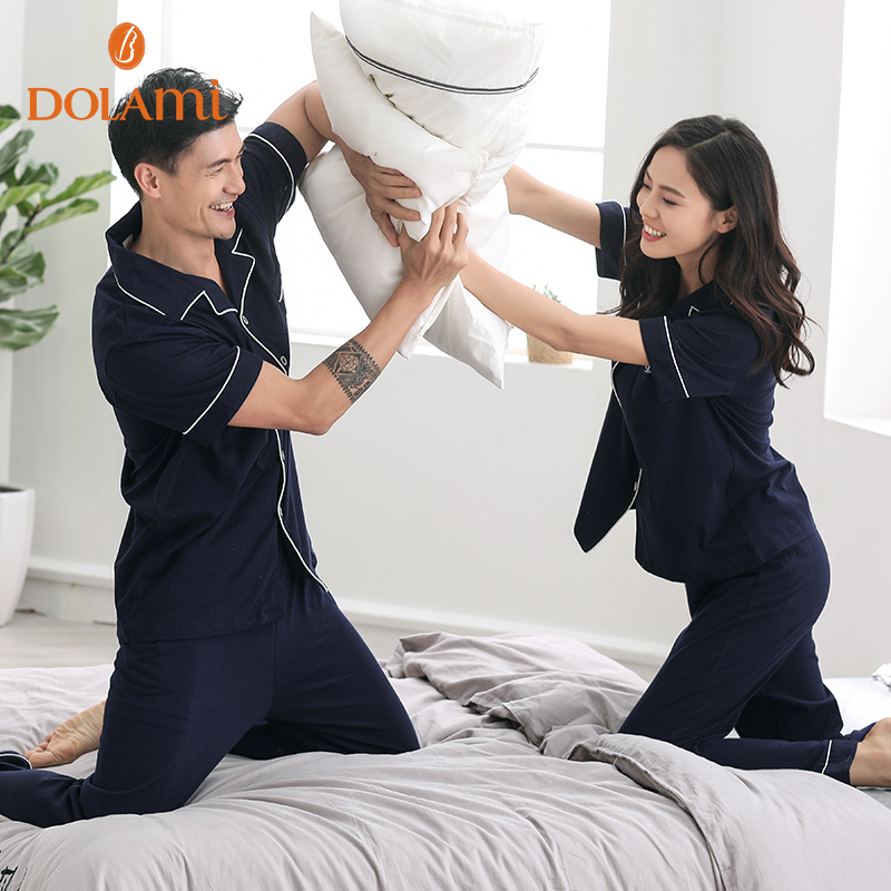 Pyjama mixte en Coton à manche courte - Ref 3005973 Image 3