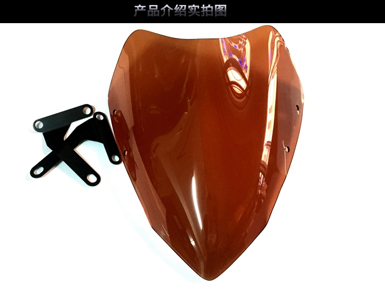 Xe điện xe máy sửa đổi khỉ M3M5 kính chắn gió phía trước con búp bê lớn cụ kính chắn gió kính chắn gió mặt trước kinh chan gio xe may