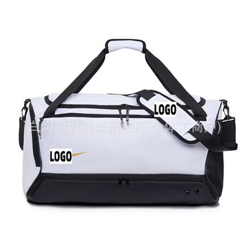 Casual 2025 large-capacity fitness bag men's sports crossbody portable travel shoulder bag basketball training bag luggage bag