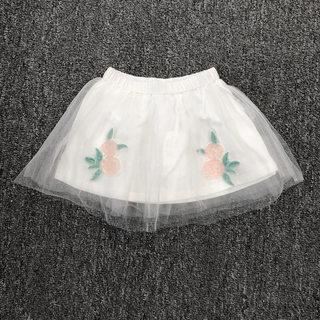 100 summer versatile gauze skirt children's clothing