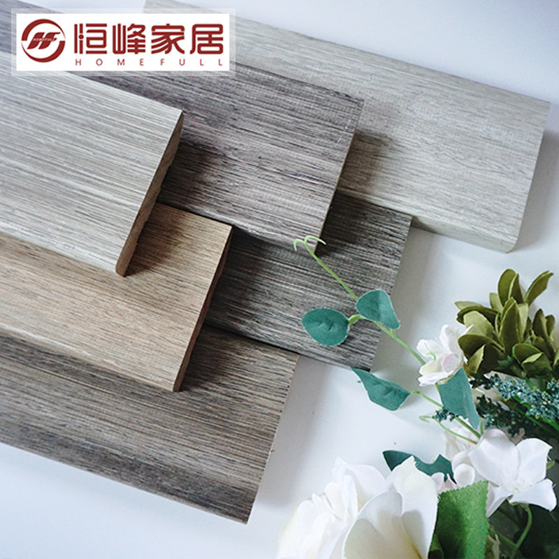 Hengfeng Pure Solid Wood Skirting with Dragon Eye Gliss Floor Footed Skirting footboard eco-friendly wood footed line 83 * 15mm