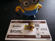 Механическое сопло 诺信 nordson 双孔侧喷嘴 1015824
