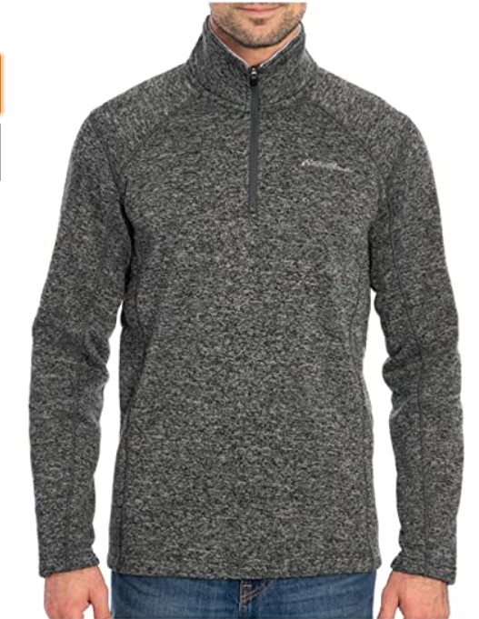 20 EddiE Bauer EddiE Bauer men's warm breathable 1 4 zipper sweater fleece (with plus size)