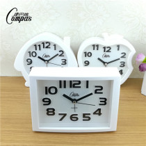 Conba fashion creative Apple cute children student simple personality alarm clock 2342 2343