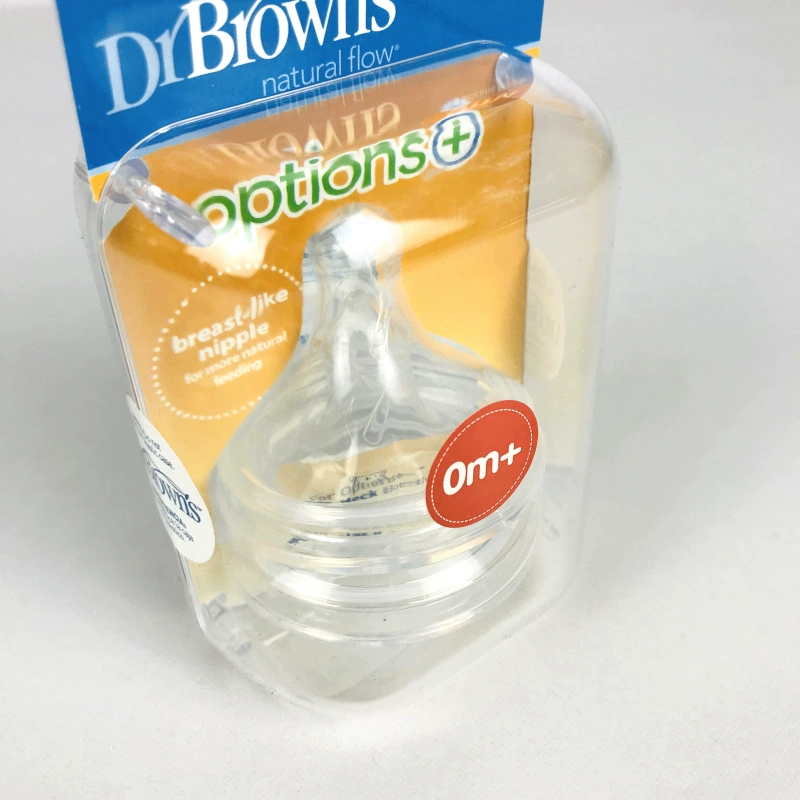 drbrowns Dr. Brown núm vú bình sữa trẻ em có kích thước rộng silicone dòng chảy trẻ sơ sinh P / 1/2/3/4 / Y - Các mục tương đối Pacifier / Pacificer