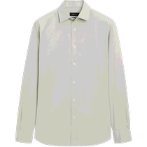 New Season Special MassimoDutti Mens Clothing 2024 Summer New Casual Urban Solid Color Cotton Standard Edition Long Sleeve Shirt 00111370524