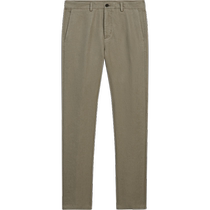 Summer new Massimo Dutti mens wear 2024 new casual smart commuting style solid color light and pure linen trousers 00008023500
