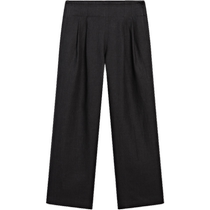 Early autumn new Massimo Dutti 2024 womens clothing casual smart commuting style versatile lightweight pure linen straight trousers 05080771833