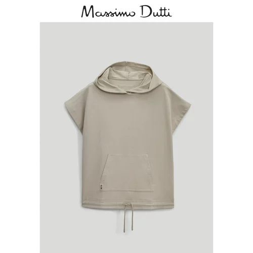 Massimo Dutti, летняя спортивная толстовка без рукавов для отдыха