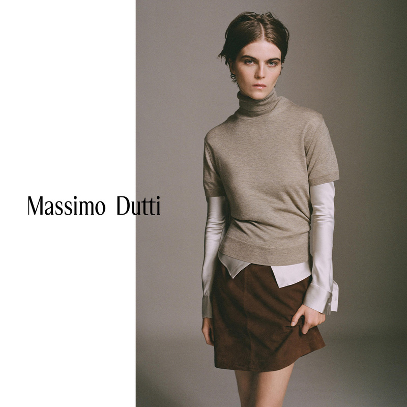 Early Autumn New Model Massimo Dutti 2026 Women's High-Intelligence Beige Brown Turtleneck Wool Blend Short-Sleeve Sweater Top Knitwear 05710585720 Early Autumn New Model Massimo Dutti 2026 Women's High-Intelligence Beige Brown Turtleneck Wool Blend Short-Sleeve Sweater Top Knitwear 05710585720