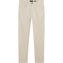 Winter new Massimo Dutti mens clothing 2024 new casual commuting style solid color versatile loose denim trousers 00042064710