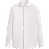 New Spring and Summer Products Massimo Dutti Mens Wear 2024 New Business Formal Standard Edition Easy-Iron White Shirt 00130361250