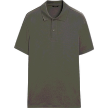 Summer new Massimo Dutti mens clothing 2024 new simple urban commuting style skin-friendly pure cotton short-sleeved POLO shirt 00719210529