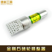 Diamond diamond pen square head milling stone pen natural diamond correction pen handheld grinding wheel dresser block metal pen