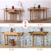 Old Elm sơn mài không có vỏ mới Trung Quốc hiên Đài Loan gỗ rắn Zen hiên bàn bàn trà phòng nội thất cho bàn bảo vệ môi trường - Bàn / Bàn